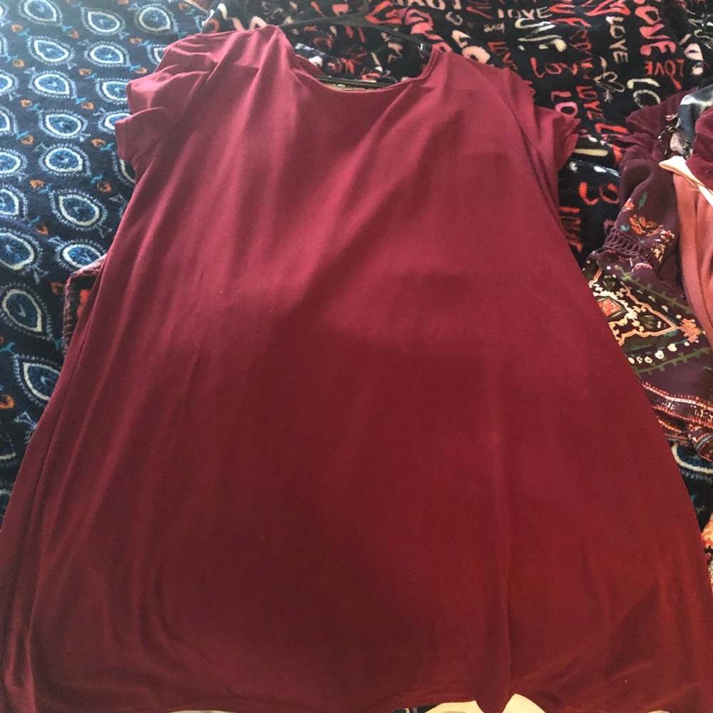 t-shirt dress.
